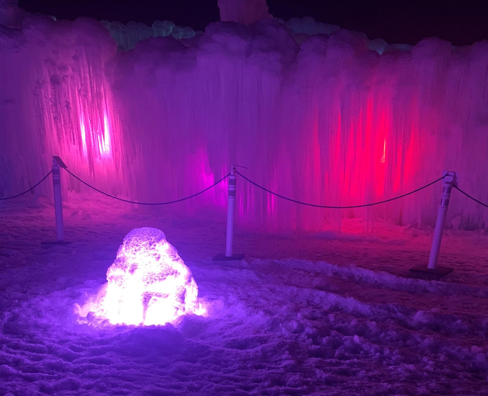 Ice castle opening weekend 2021
